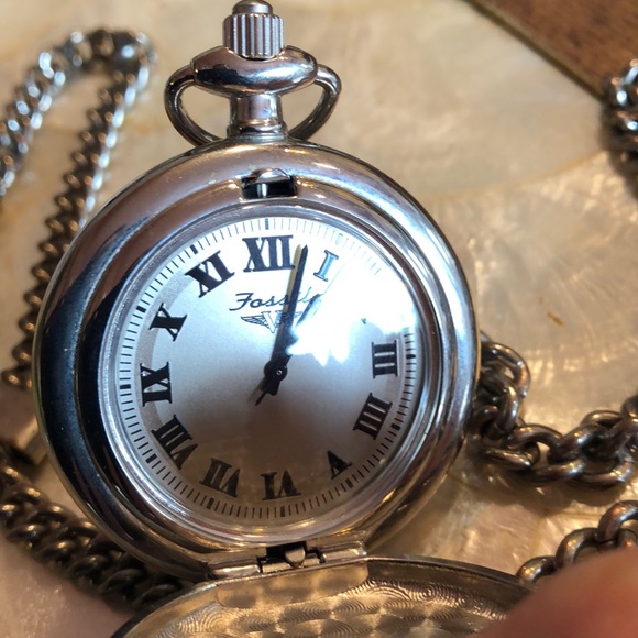 Fossil Pocket Watch 